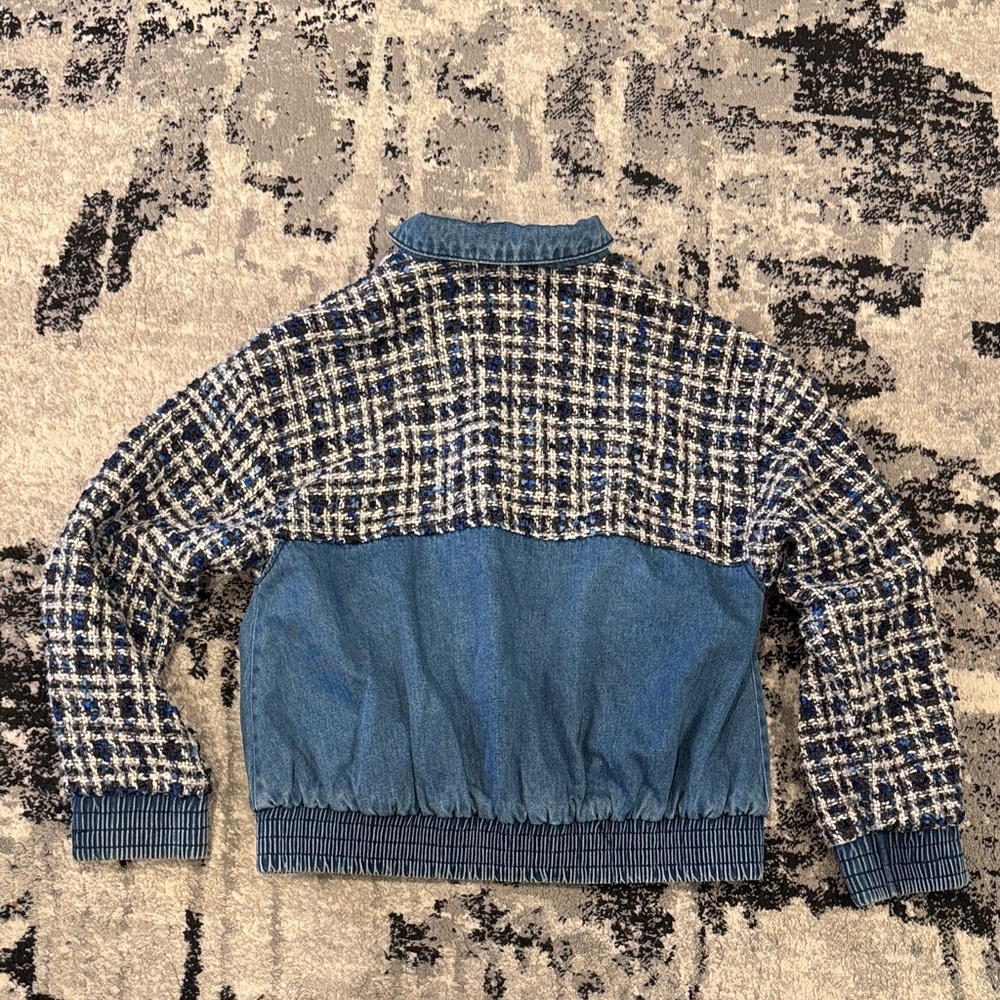 Tweed Denim Jacket - Picture 12 of 16